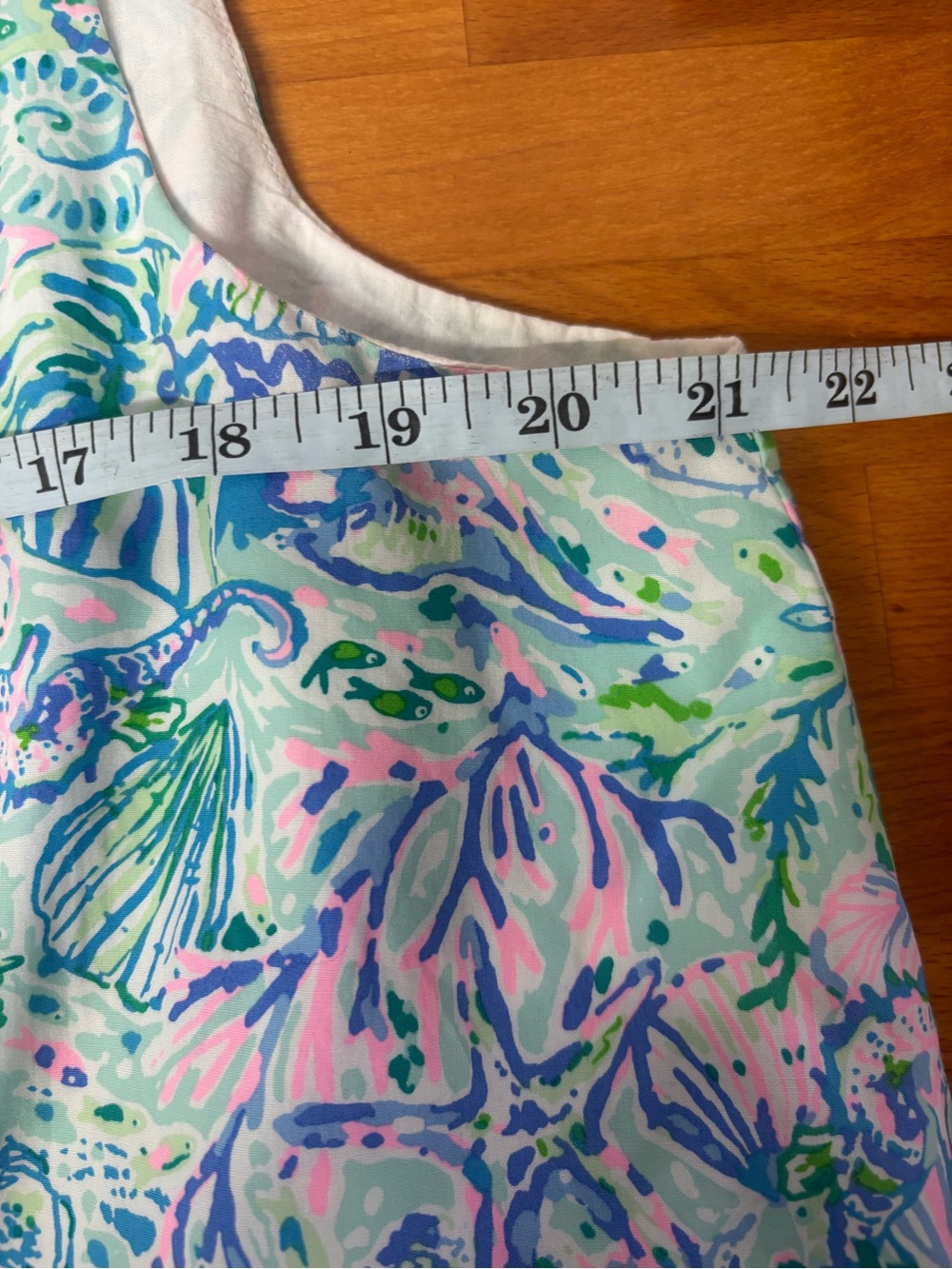 1. Lilly Pulitzer Sleeveless Tiered Dress in a Coastal Seashell Print - Picture 6 of 7